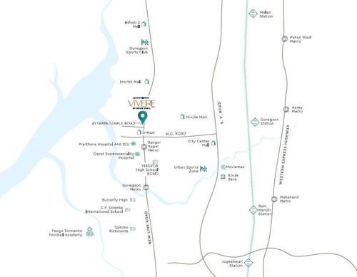  vivere-by-kolte-patil Location Plan