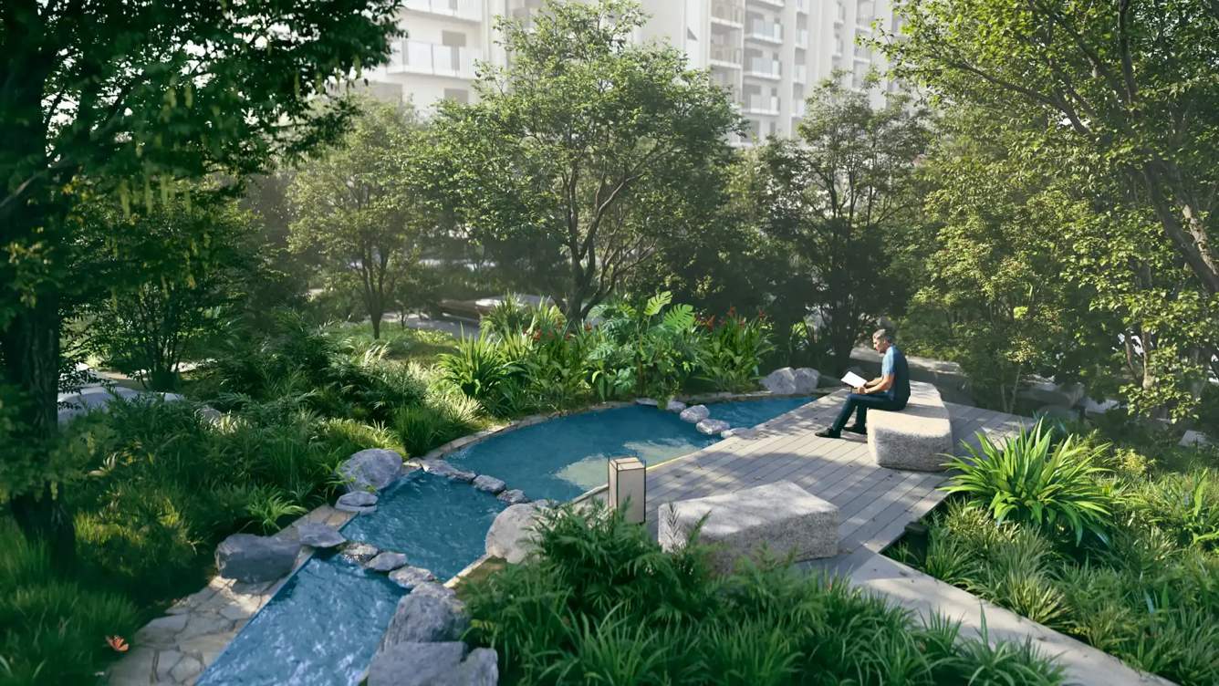  godrej kukatpally Senior Citizen Sitout