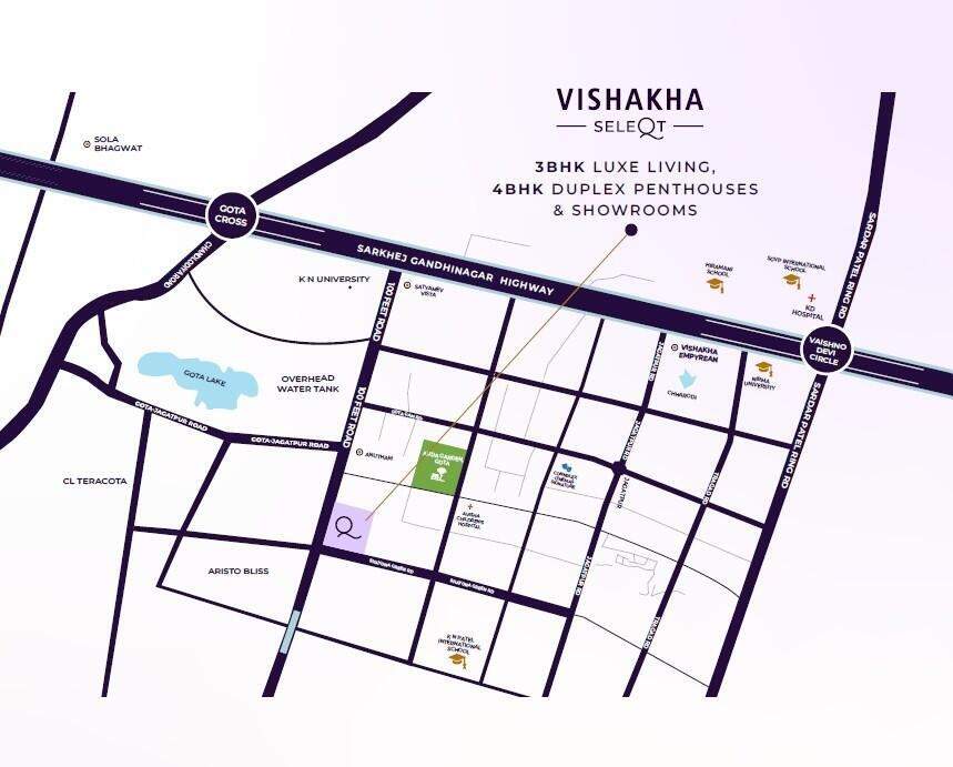  shree vishakha seleqt Location Plan