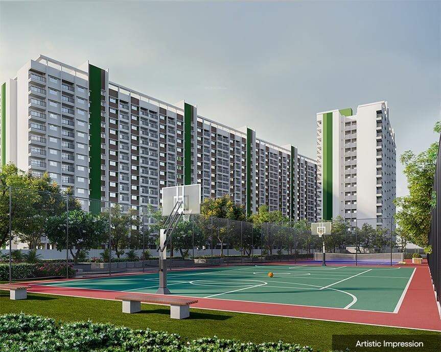  adarsh parkland phase 2 Basketball Court