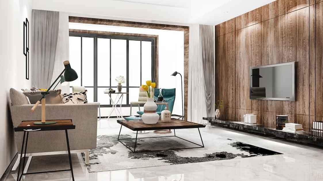 godrej golf links crown residences Living Area