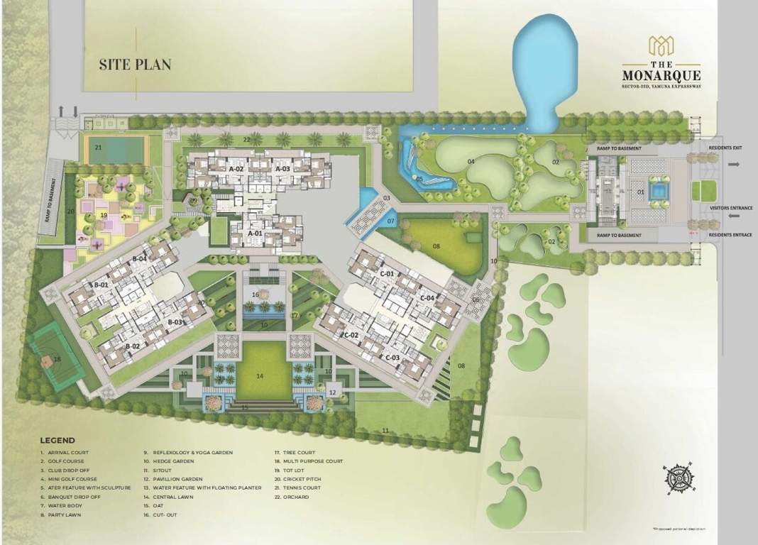  green bay the monarque Master Plan
