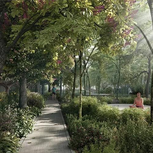  godrej-sarjapur Landscape Garden and Tree Planting