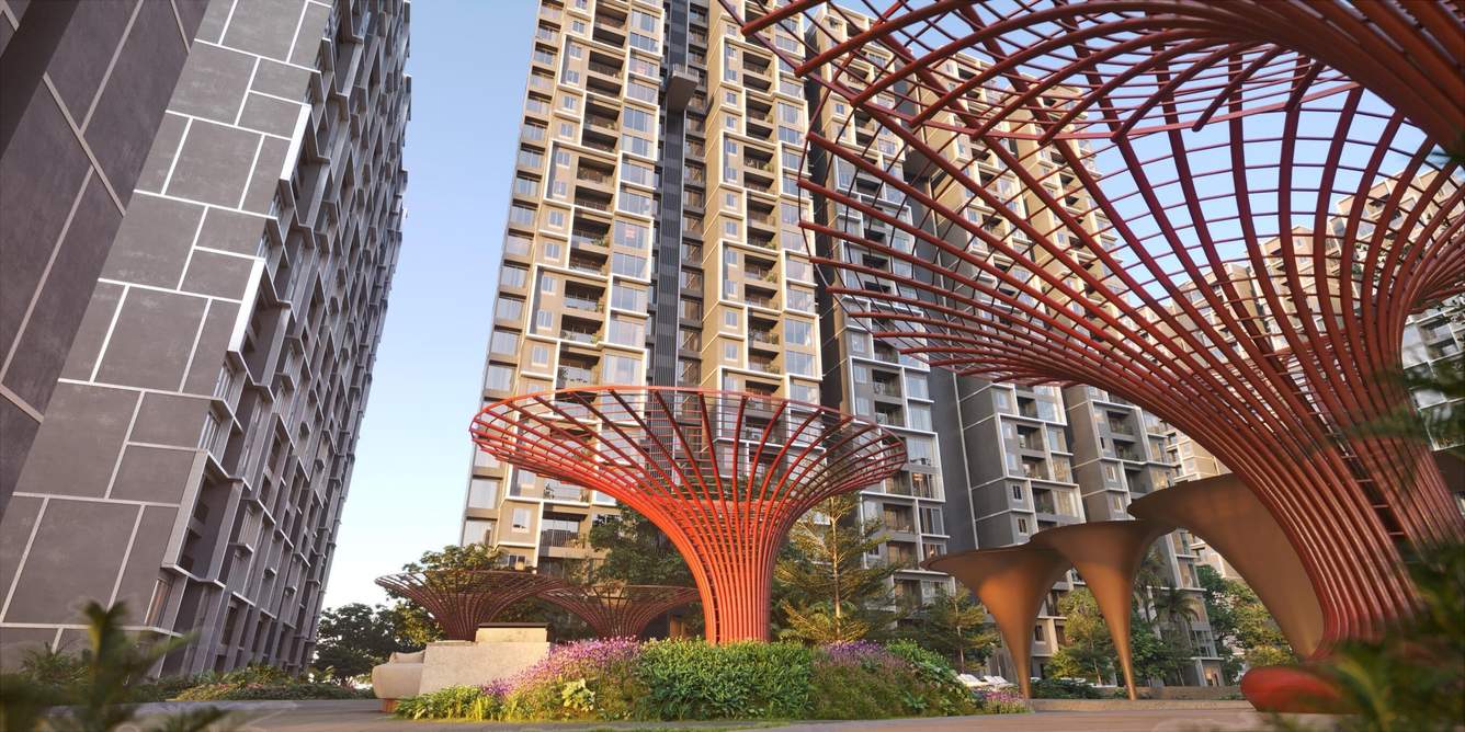  casagrand highcity Landscape Garden and Tree Planting