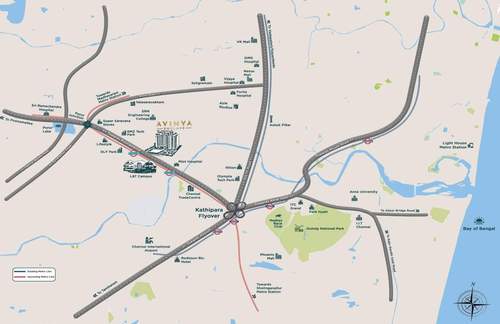  l-and-t-realty-avinya-enclave Location Plan