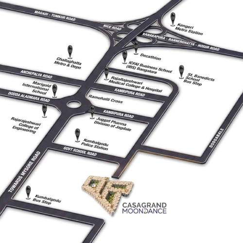  casagrand-moondance Location Plan