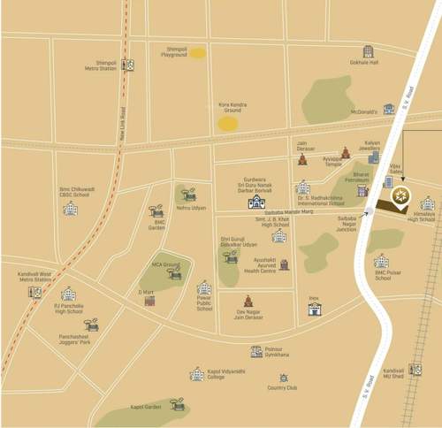  reliance-swastik Location Plan