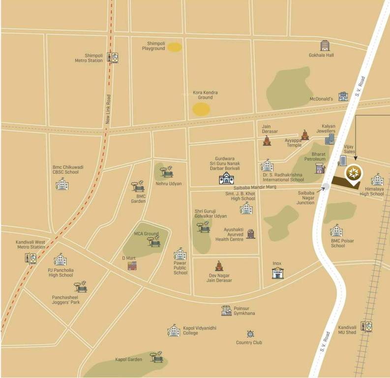  reliance swastik Location Plan
