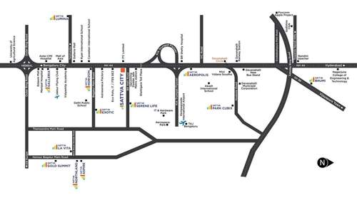 Location Plan sattva-city Location Plan