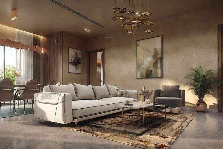 sattva city Living Area