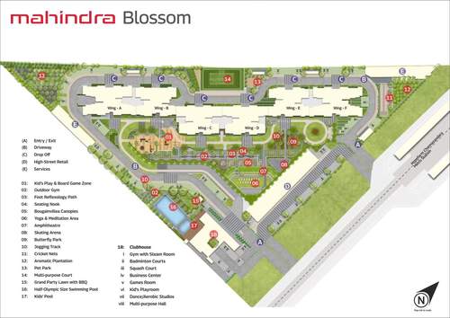 Master Plan mahindra-blossom Master Plan