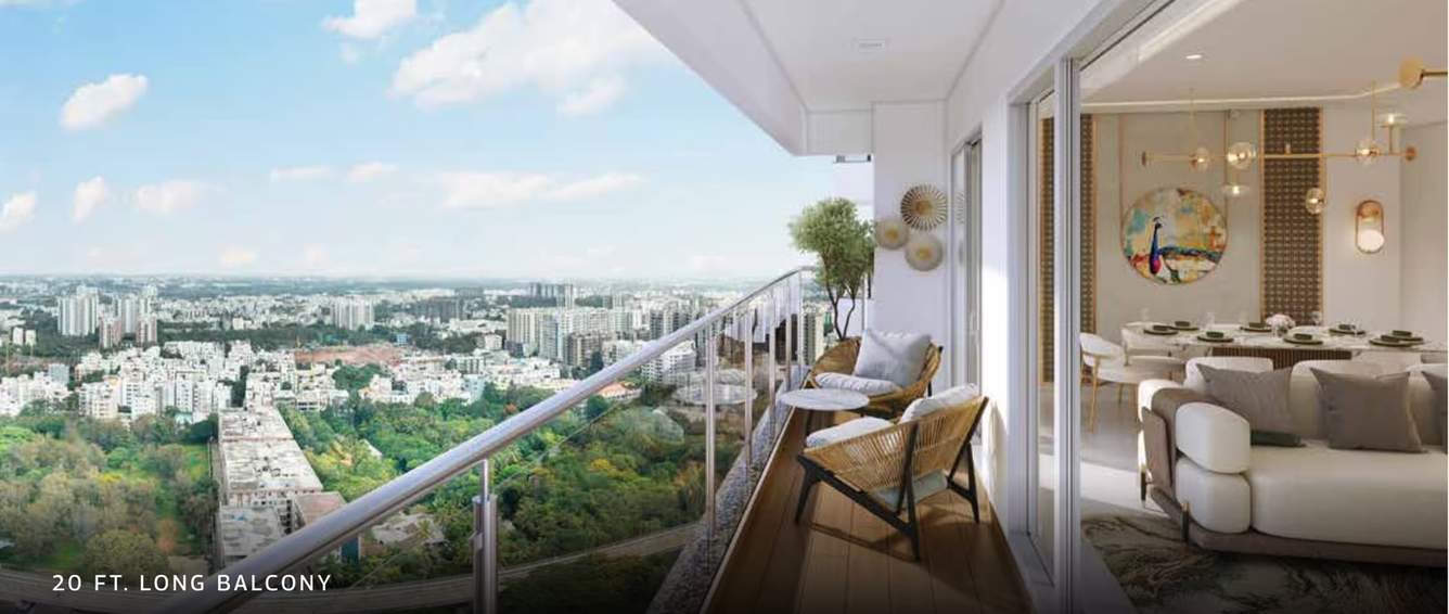 mahindra blossom Balcony