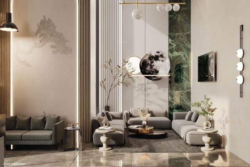  godrej bandra new launch Living Area