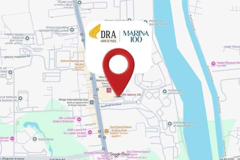  dra marina 100 Location Plan