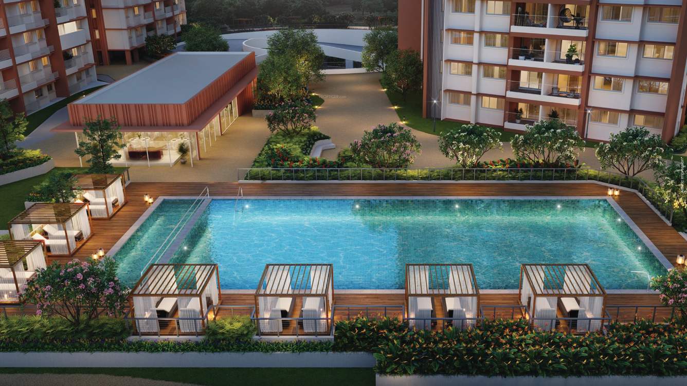  mahindra sanctum Swimming Pool