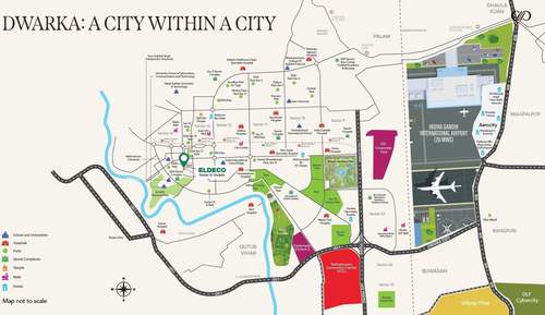  eldeco-camelot Location Plan