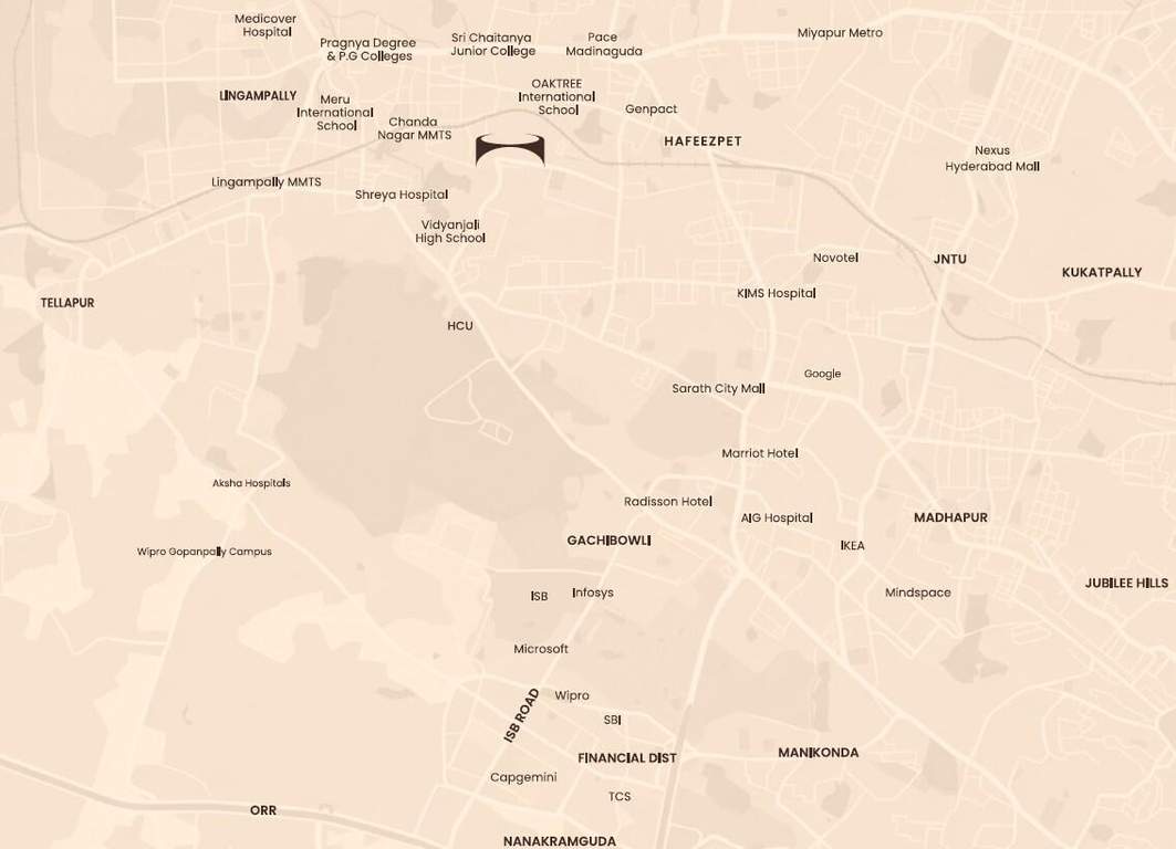  raghava halo Location Plan