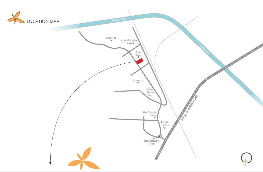  adani paarijat Location Plan