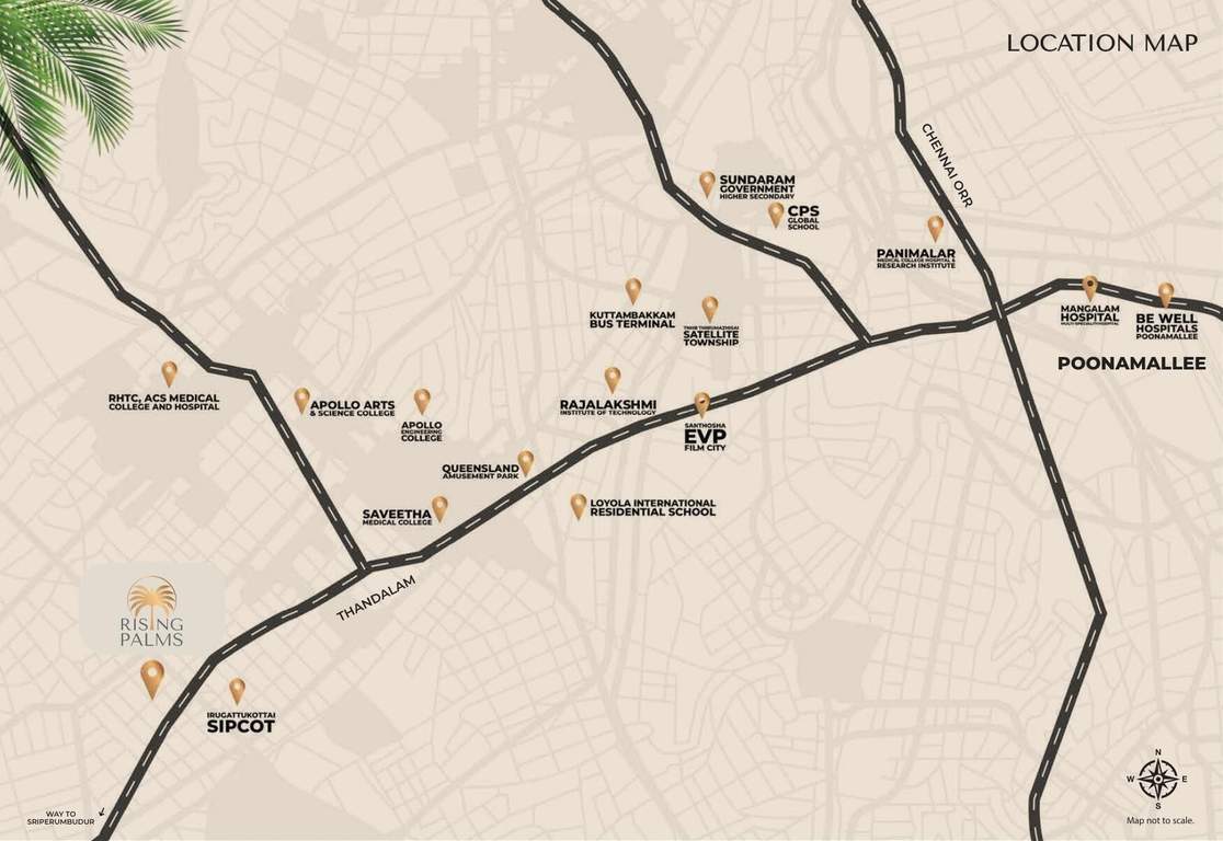 gtb rising palms Location Plan