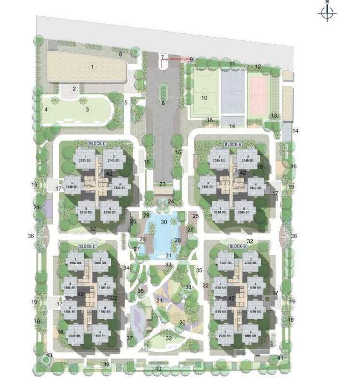 poulomi florique Master Plan