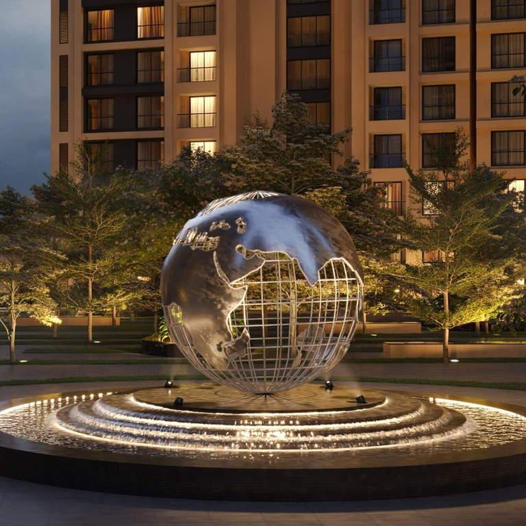  sobha one world Fountains