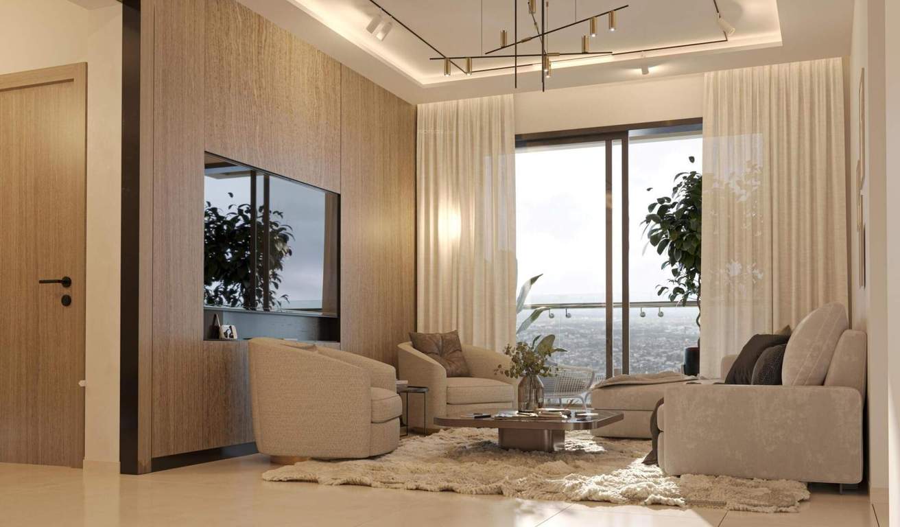  sobha one world Living Area