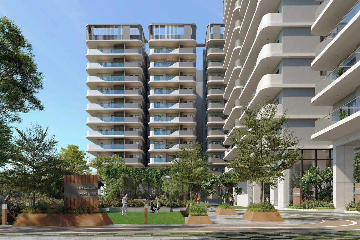  ankura breeze in the courtyard Elevation