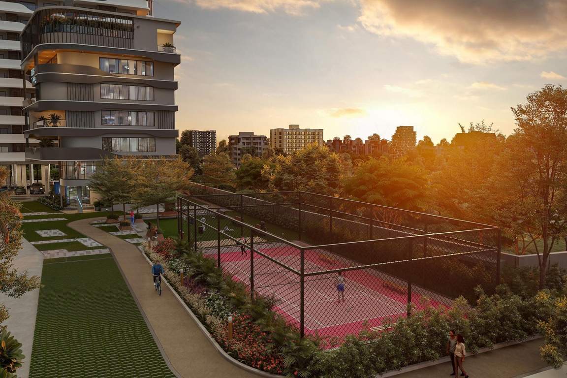  ankura breeze in the courtyard Basketball Court
