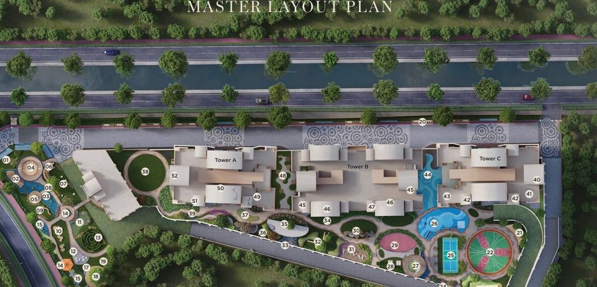  hiranandani icon Master Plan