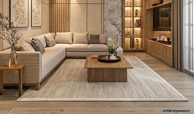  nambiar bannerghatta road Living Area