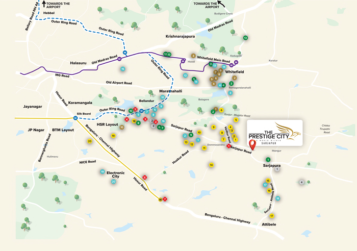  prestige garden breeze Location Plan