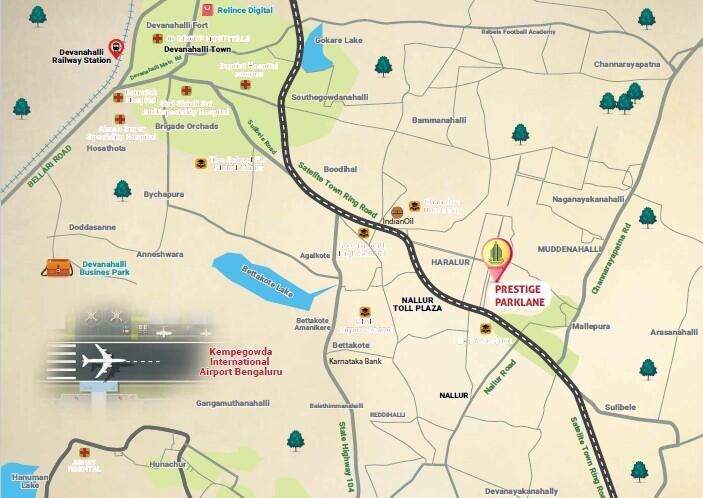  prestige parklane Location Plan