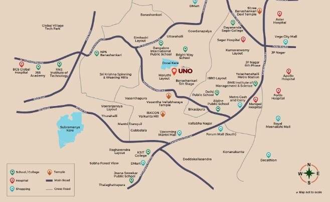  rainbow uno Location Plan