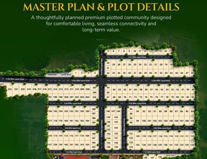  fortune greens Master Plan