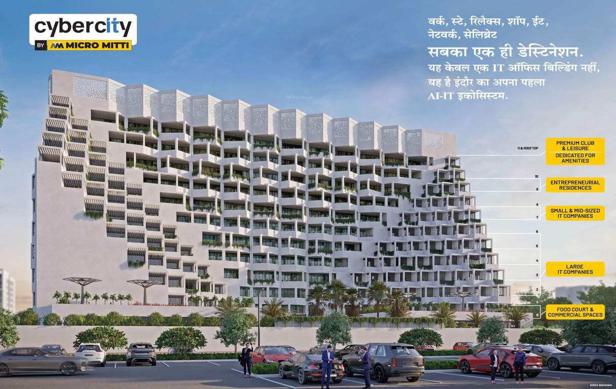  cybercity by micro mitti Elevation