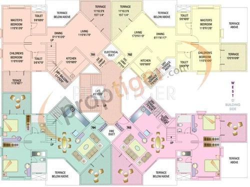 Images for Cluster Plan of Rama Group Capriccio capriccio Images for Cluster Plan of Rama Group Capriccio