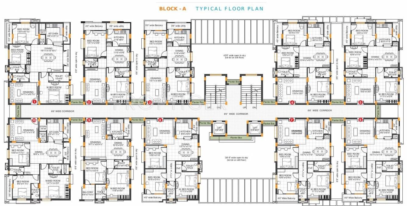Images for Cluster Plan of RSRPPL 4 Square Elegant