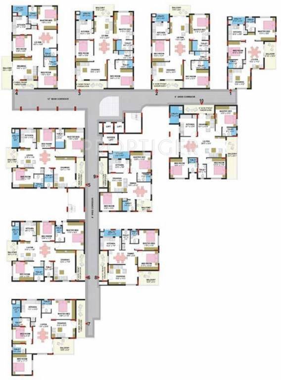 Images for Cluster Plan of Buddha Homes Virtue Heights