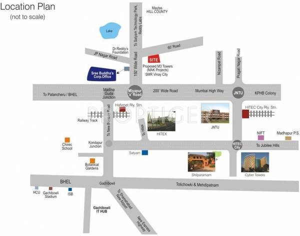 Buddha Homes Virtue Heights Location Plan
