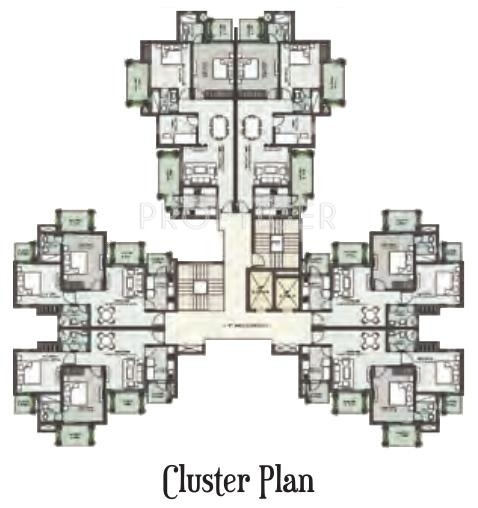  araville Tower C Cluster Plan