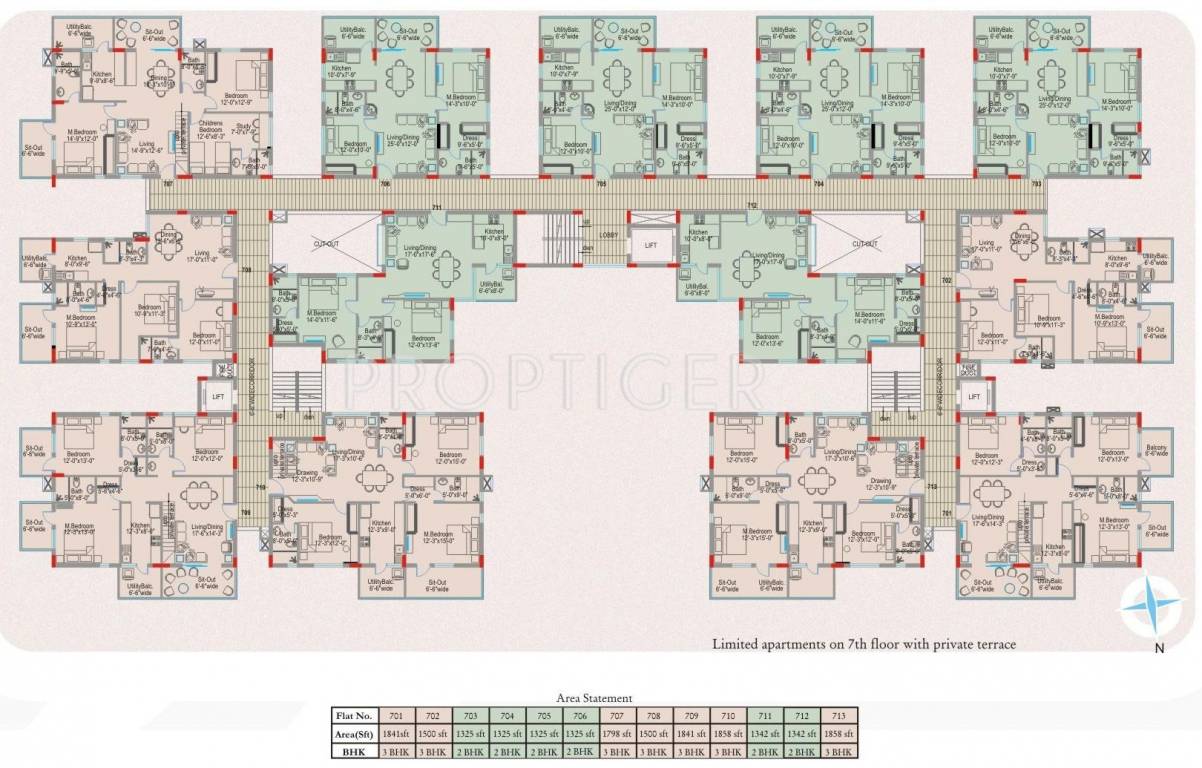 Images for Cluster Plan of Babukhan Solitaire