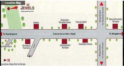 jewels Images for Location Plan of Gopalan Jewels