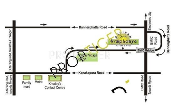symphonye Images for Location Plan of Shriram Symphonye