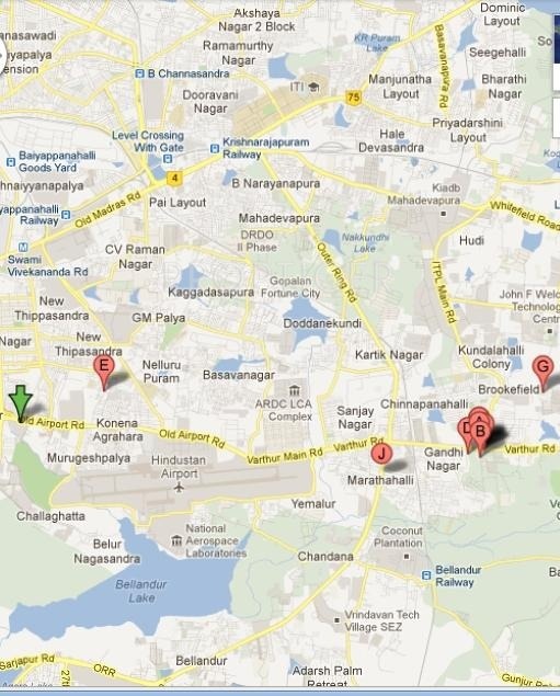 Images for Location Plan of Vishnu Priya Parimala Residency