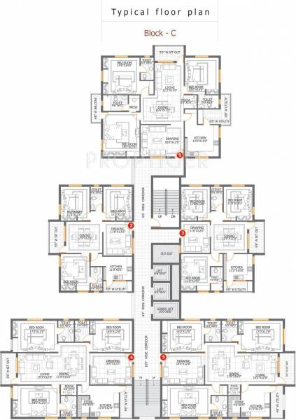 Images for Cluster Plan of DSR Aditya DSR Lake Side