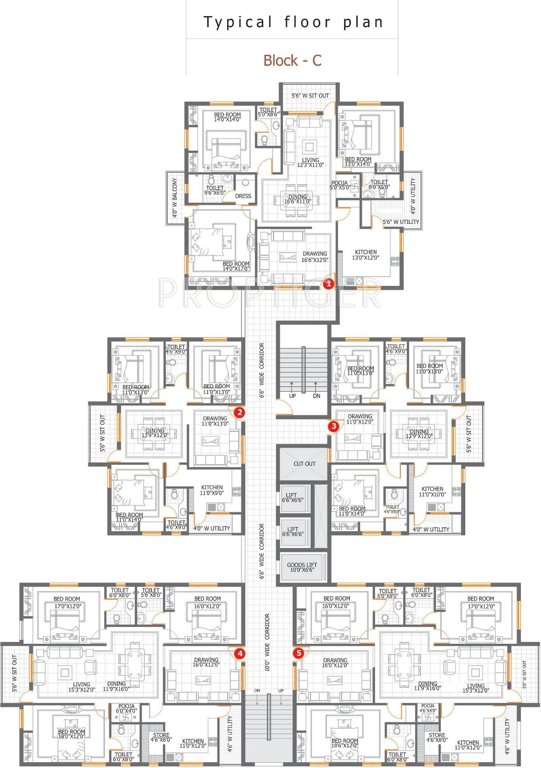 Images for Cluster Plan of DSR Aditya DSR Lake Side
