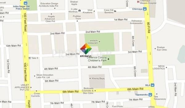 Krishvi Tierra Location Plan