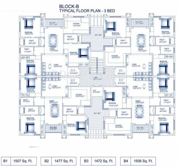 Images for Cluster Plan of Agni Estates Flamingo