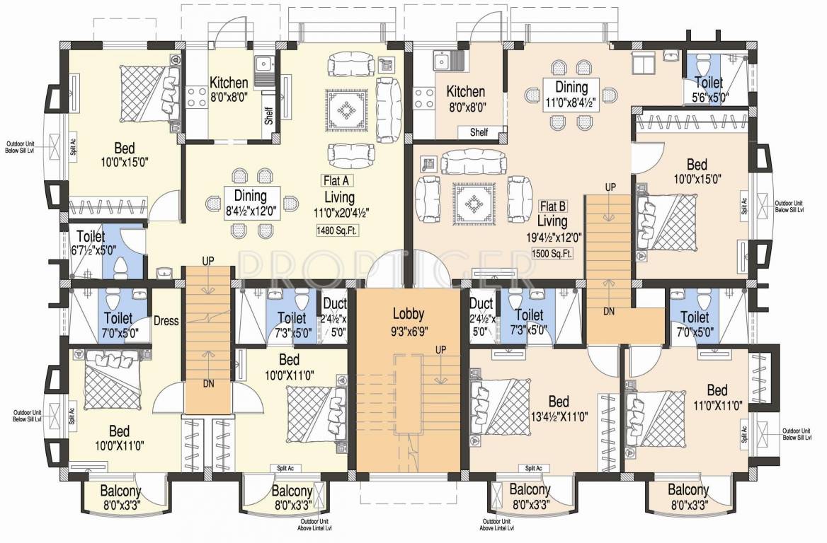 Images for Cluster Plan of Doshi Tranquil