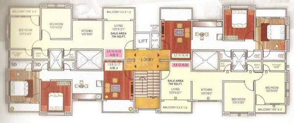 Images for Cluster Plan of RK Nisarg Srushti
